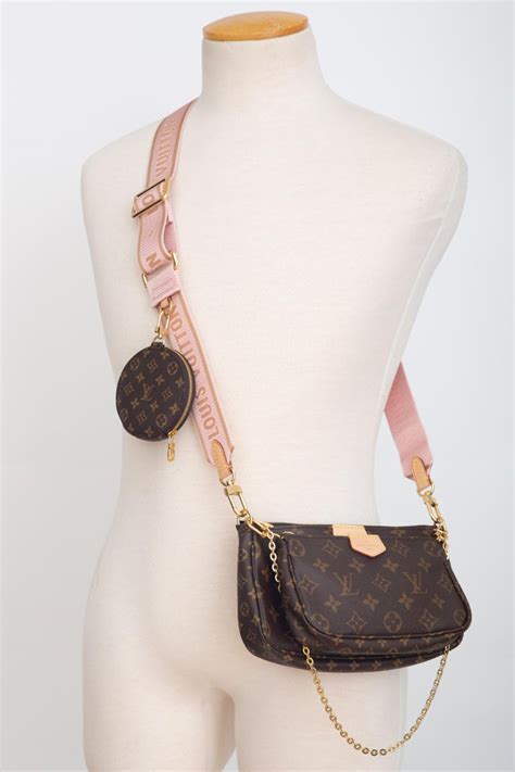 lv multi pochette pink strap|multi pochette monogram.